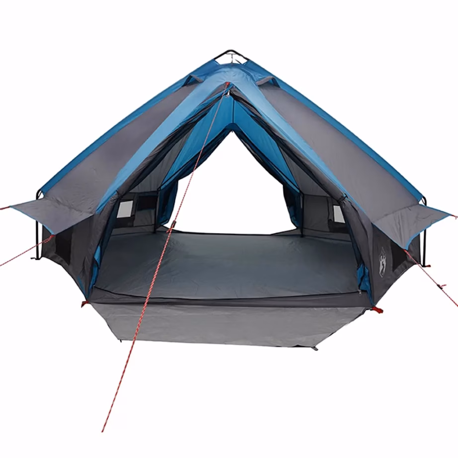 Teepee telk 8-inimesele, sinine ja hall, 490 x 410 x 210 cm - 5