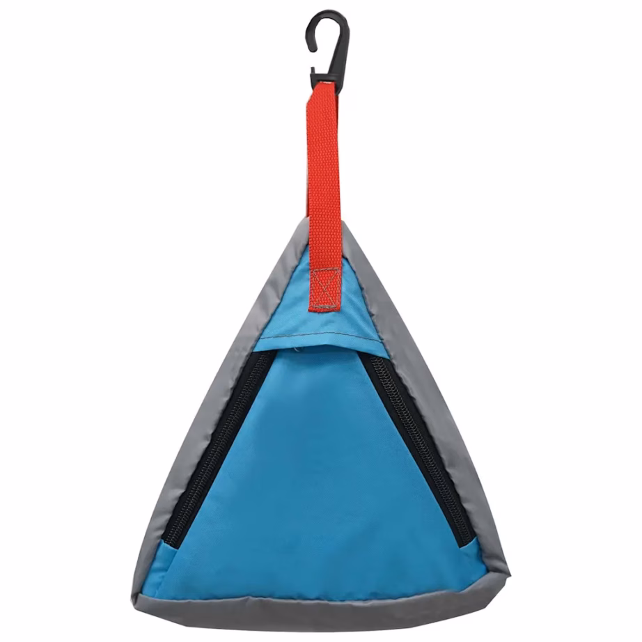 Telgi tarvikute hoiukotid, 4 tk, hall-sinised, Oxford-kangas, 24 x 16 x 24 cm - 6
