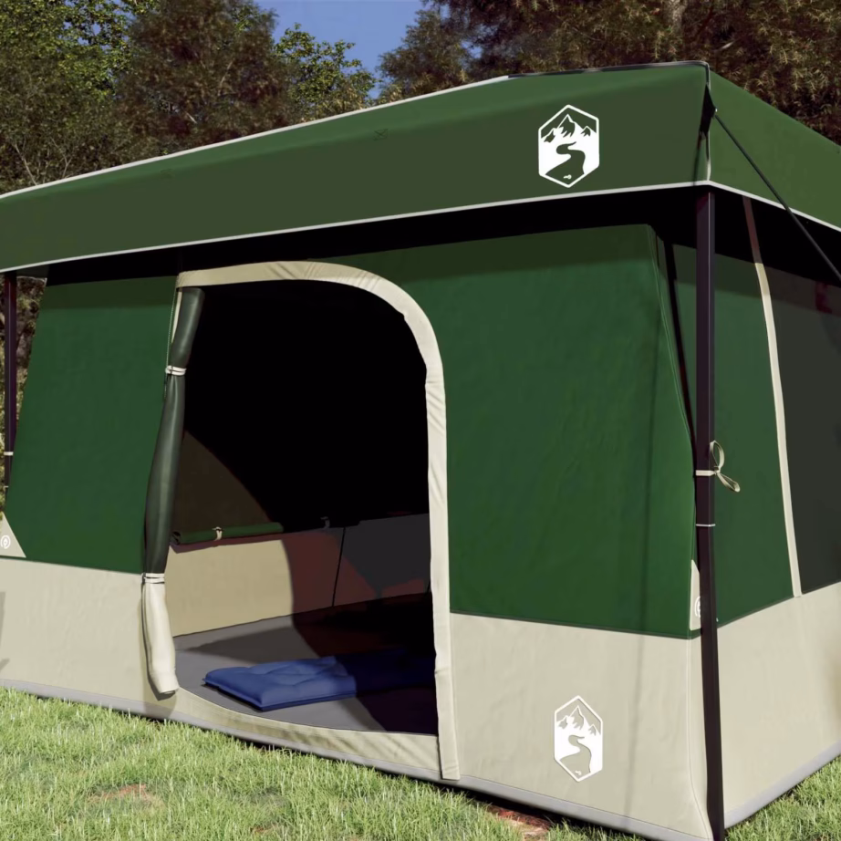 2-osaline telgikomplekt katusega, roheline, 531 x 290 x 251 cm - 3