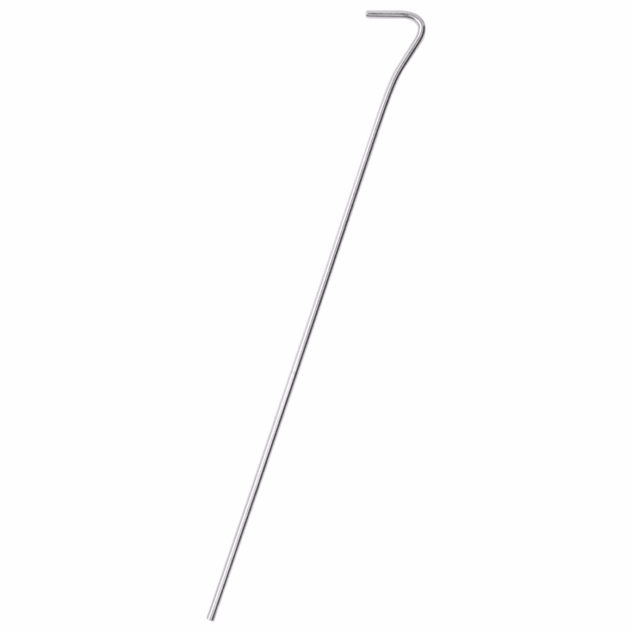 Telgivaiad telkide ja varjualuste kinnitamiseks, 50 tk, tsingitud teras, 30 cm, Ø 4 mm - 2