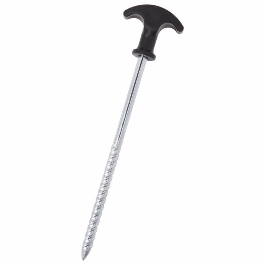 T-käepidemega telgivaiad, 24 tk, 20 cm, tsingitud teras, Ø 7 mm - 2