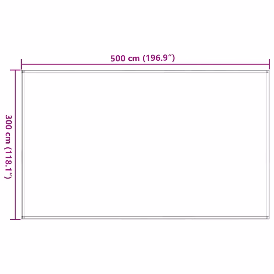 Telgivaip HDPE, ilmastikukindel, 300 x 500 cm, antratsiithall - 7