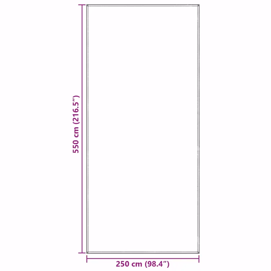 Telgivaip välitingimustesse, sinine ja hall, 550 x 250 cm, polüetüleen - 9