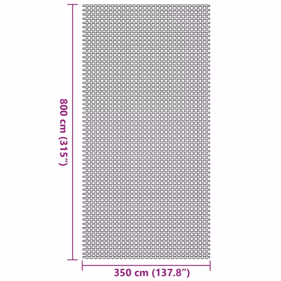 Telgivaip antratsiit, 800 x 350 cm, polüester - 7