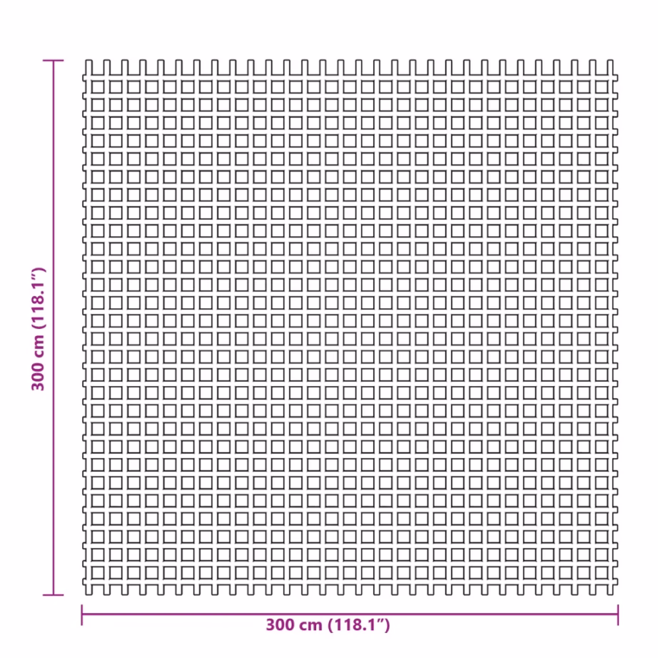 Telgivaip telgi ja haagissuvila varikatuse alla, PVC-vahtkattega, 3 x 3 m, antratsiithall - 7