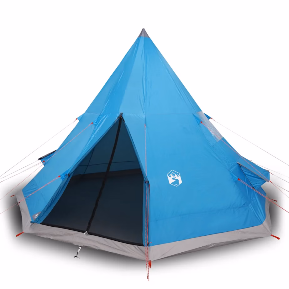 Sinine veekindel tipi matkatelk 4 inimesele, 367 x 367 x 259 cm - 2