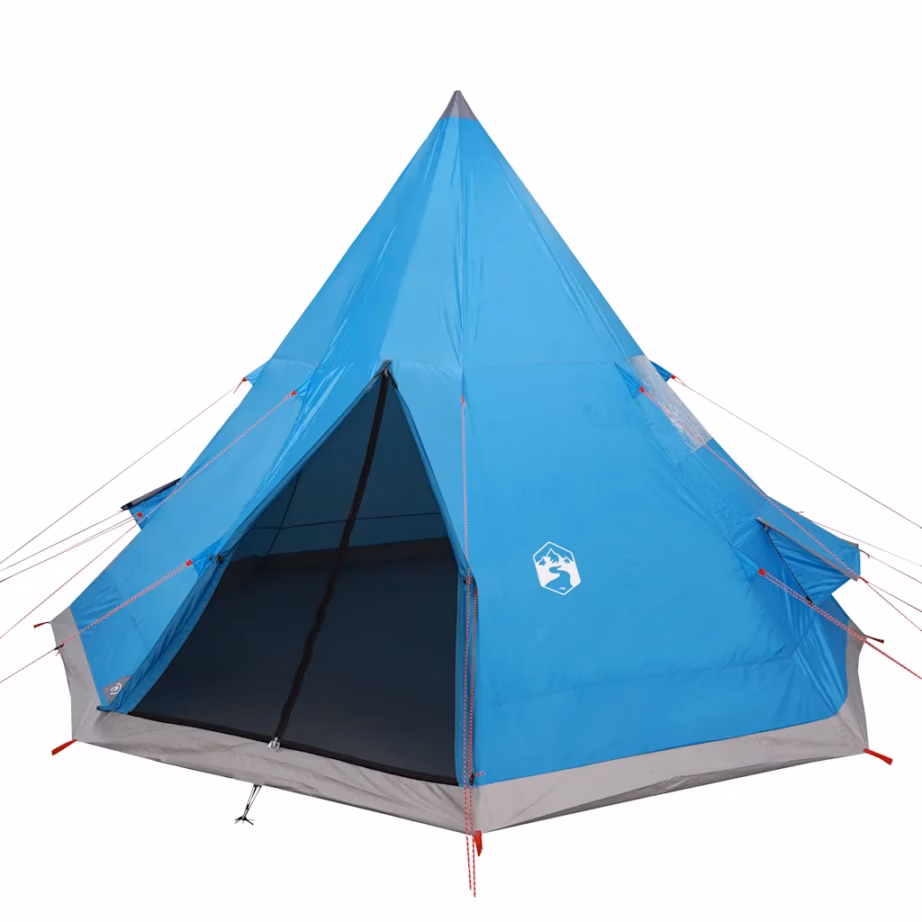Sinine veekindel tipi matkatelk 4 inimesele, 367 x 367 x 259 cm - 4