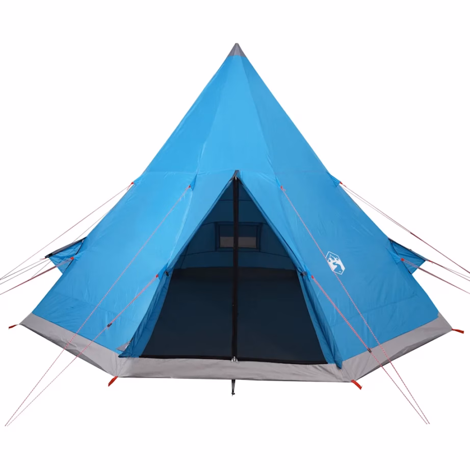 Sinine veekindel tipi matkatelk 4 inimesele, 367 x 367 x 259 cm - 5