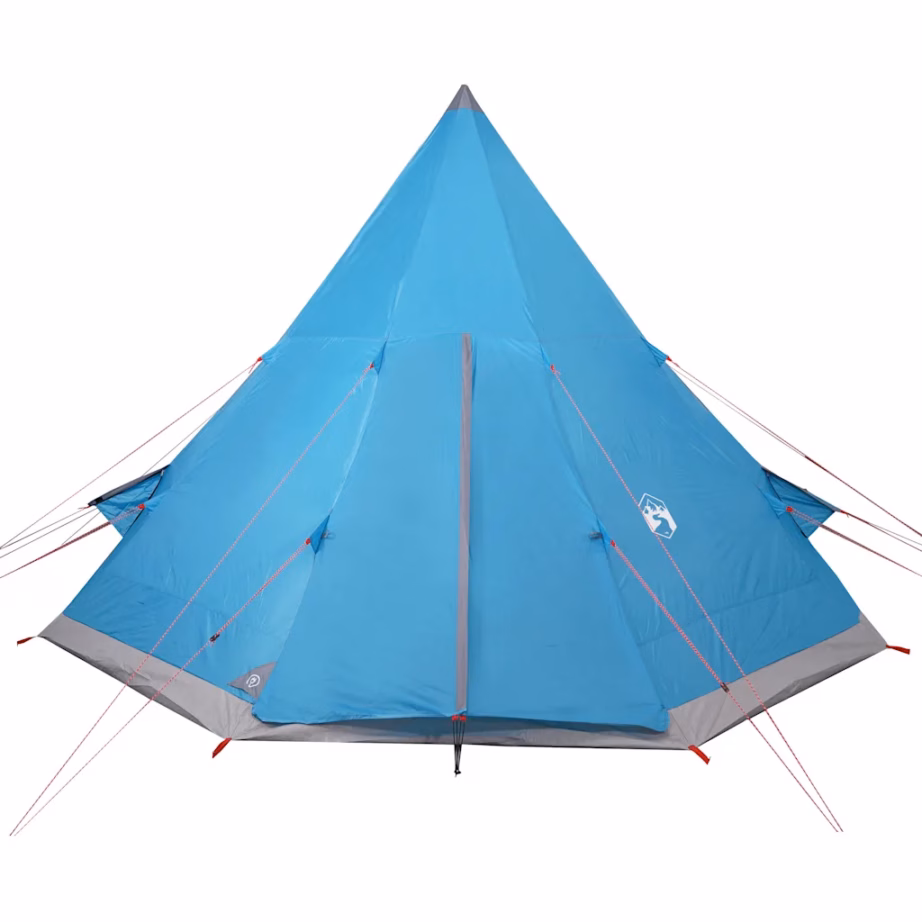 Sinine veekindel tipi matkatelk 4 inimesele, 367 x 367 x 259 cm - 6