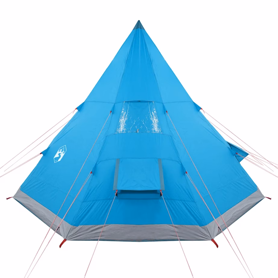 Sinine veekindel tipi matkatelk 4 inimesele, 367 x 367 x 259 cm - 7