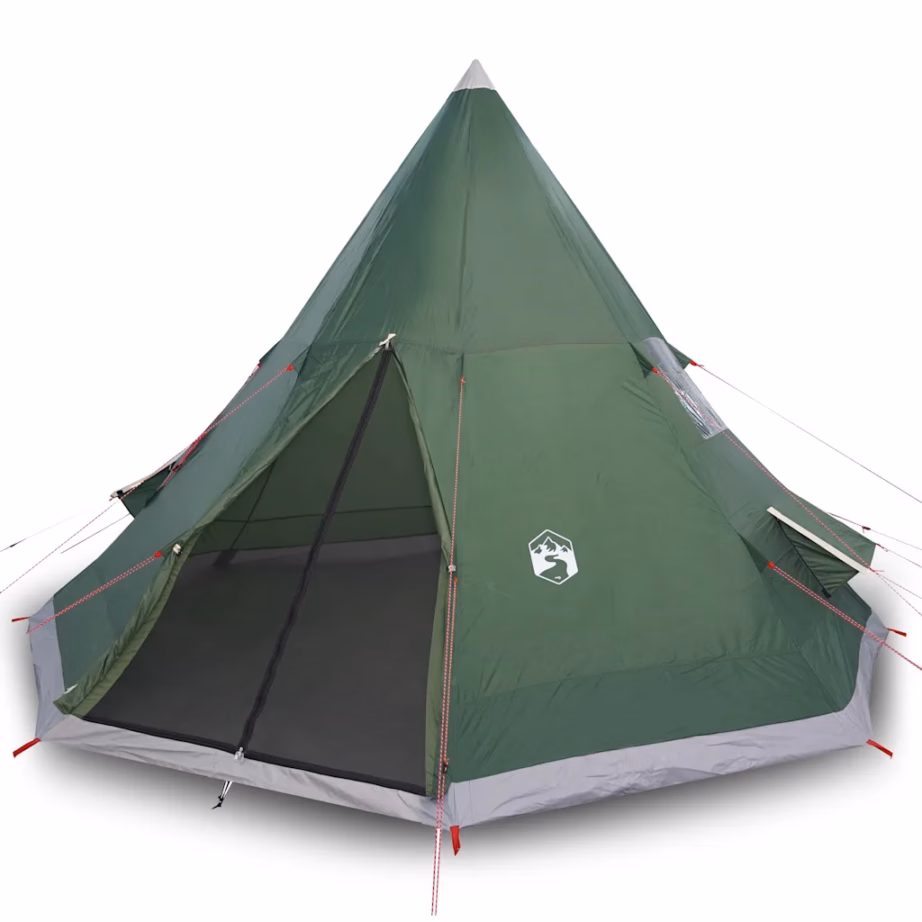 Veekindel tipi-matkatelk 4 inimesele, roheline, 367 x 367 x 259 cm - 2