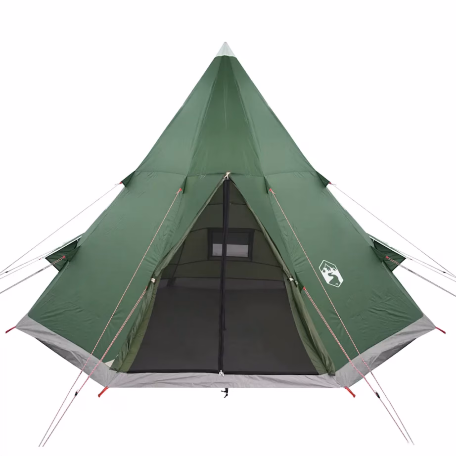 Veekindel tipi-matkatelk 4 inimesele, roheline, 367 x 367 x 259 cm - 5