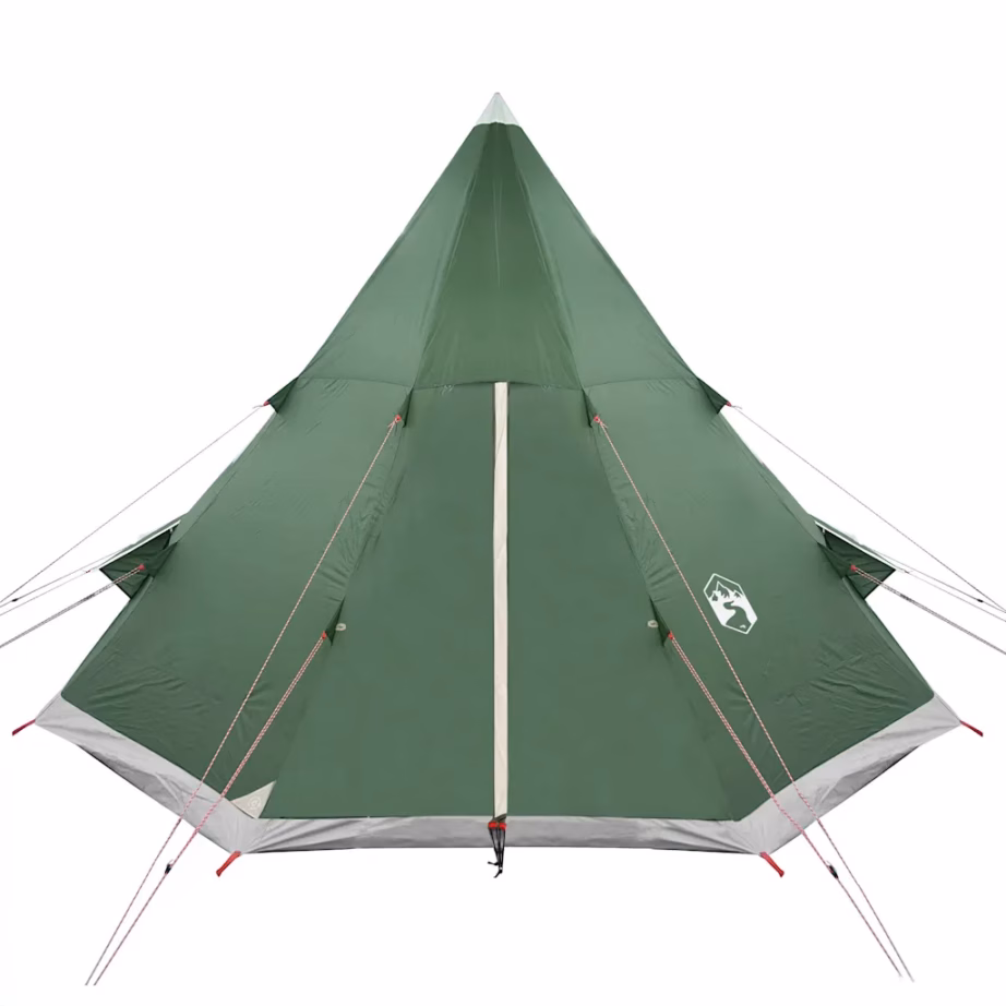 Veekindel tipi-matkatelk 4 inimesele, roheline, 367 x 367 x 259 cm - 6
