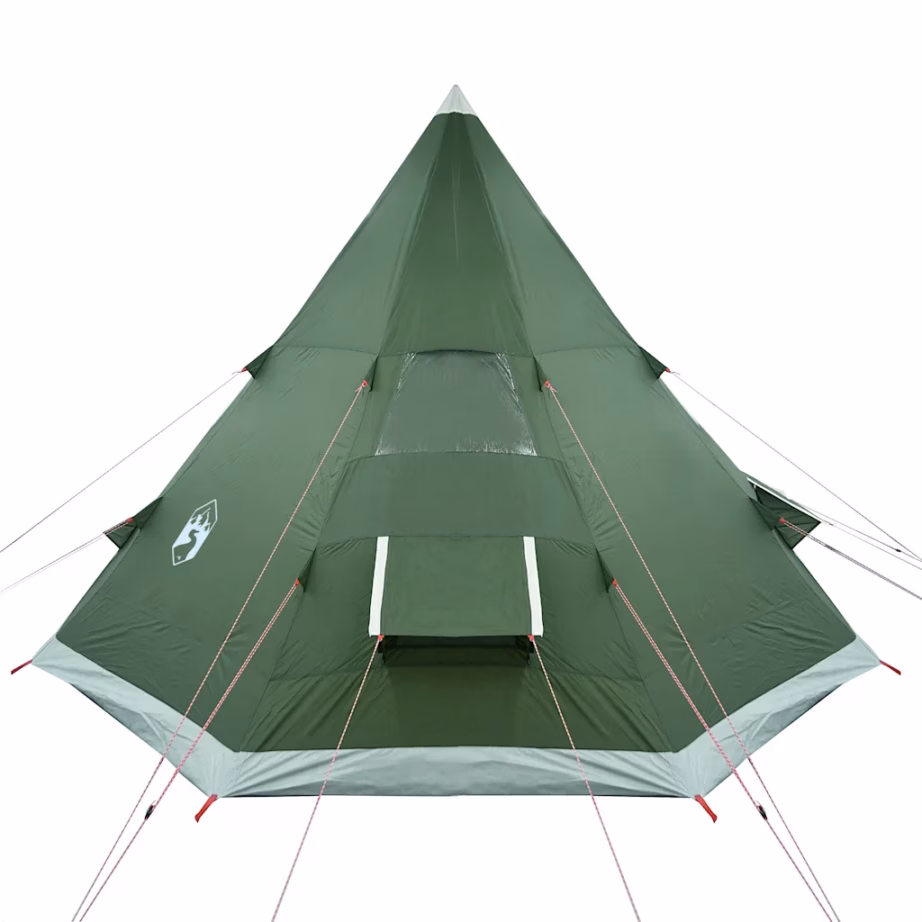 Veekindel tipi-matkatelk 4 inimesele, roheline, 367 x 367 x 259 cm - 7