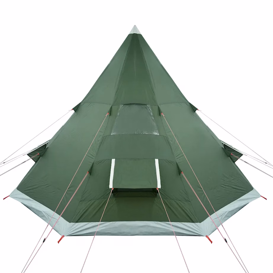 Veekindel tipi-matkatelk 4 inimesele, roheline, 367 x 367 x 259 cm - 8
