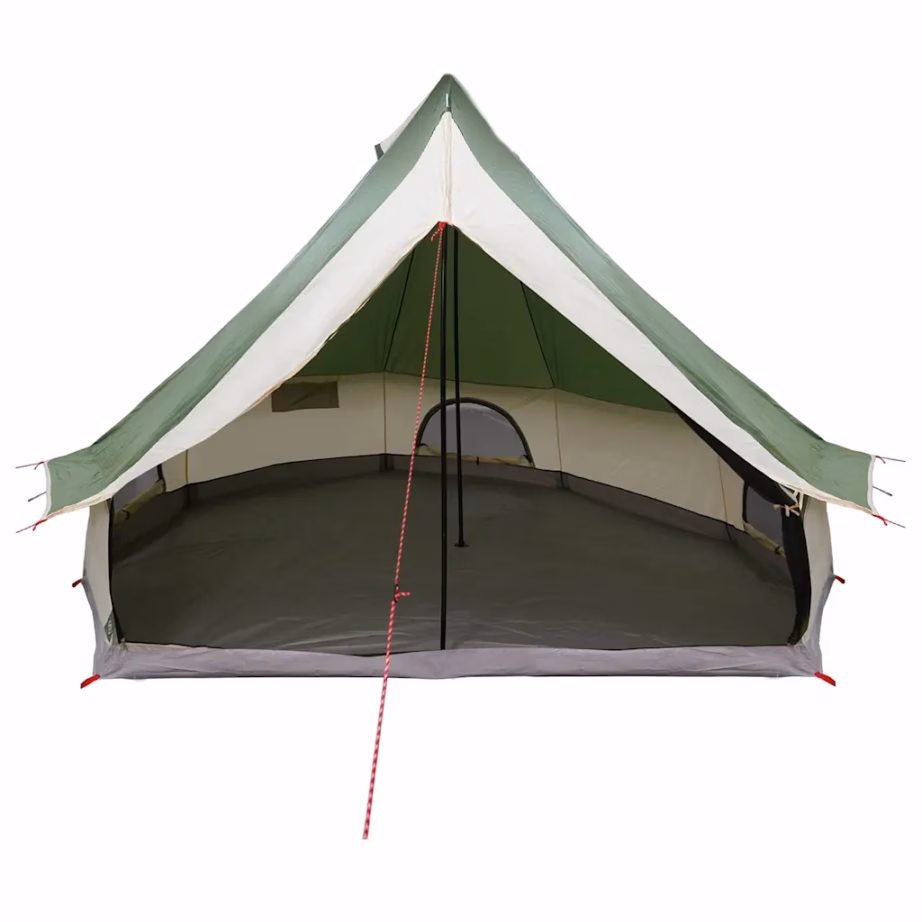 Tipi pere telk õhuava ja E-portiga, roheline, 8-le, 400 x 346 x 250 cm - 4