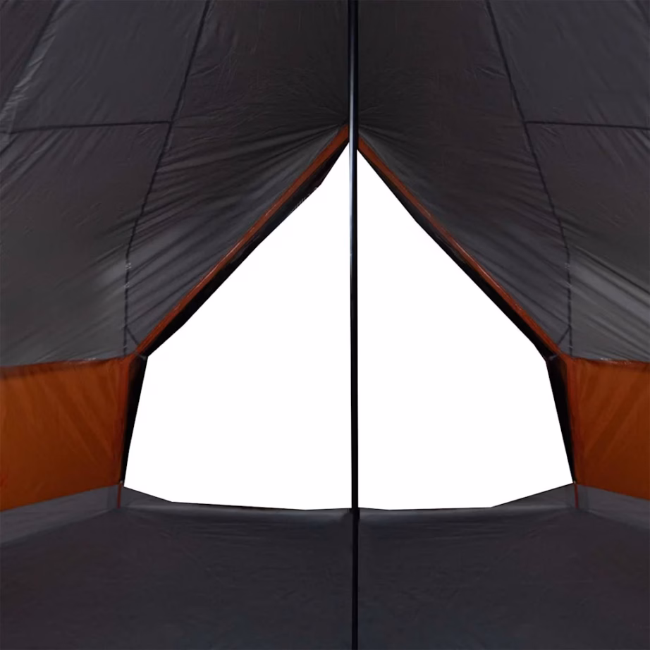 Veekindel tipi peretelk 10 inimesele, hall ja oranž, 500 x 300 x 300 cm - 11