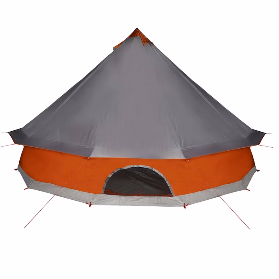 Veekindel tipi peretelk 10 inimesele, hall ja oranž, 500 x 300 x 300 cm - 10
