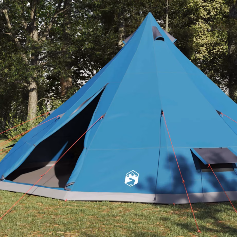 Tipi peretelk 12-le, sinine taft, 560 x 560 x 300 cm - 3