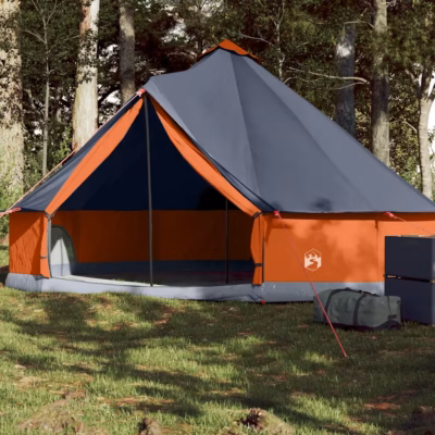 Veekindel tipi peretelk 6 inimesele, hall ja oranž, 305 x 305 x 200 cm