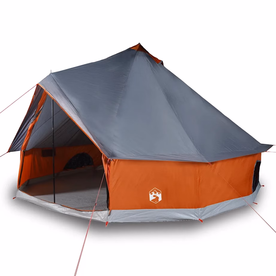 Veekindel tipi peretelk 6 inimesele, hall ja oranž, 305 x 305 x 200 cm - 7