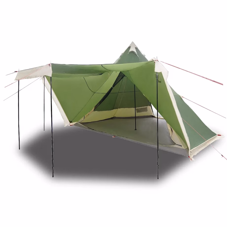 Roheline veekindel tipi peretelk 8 inimesele, PU-polüester, 486 x 486 x 280 cm - 2