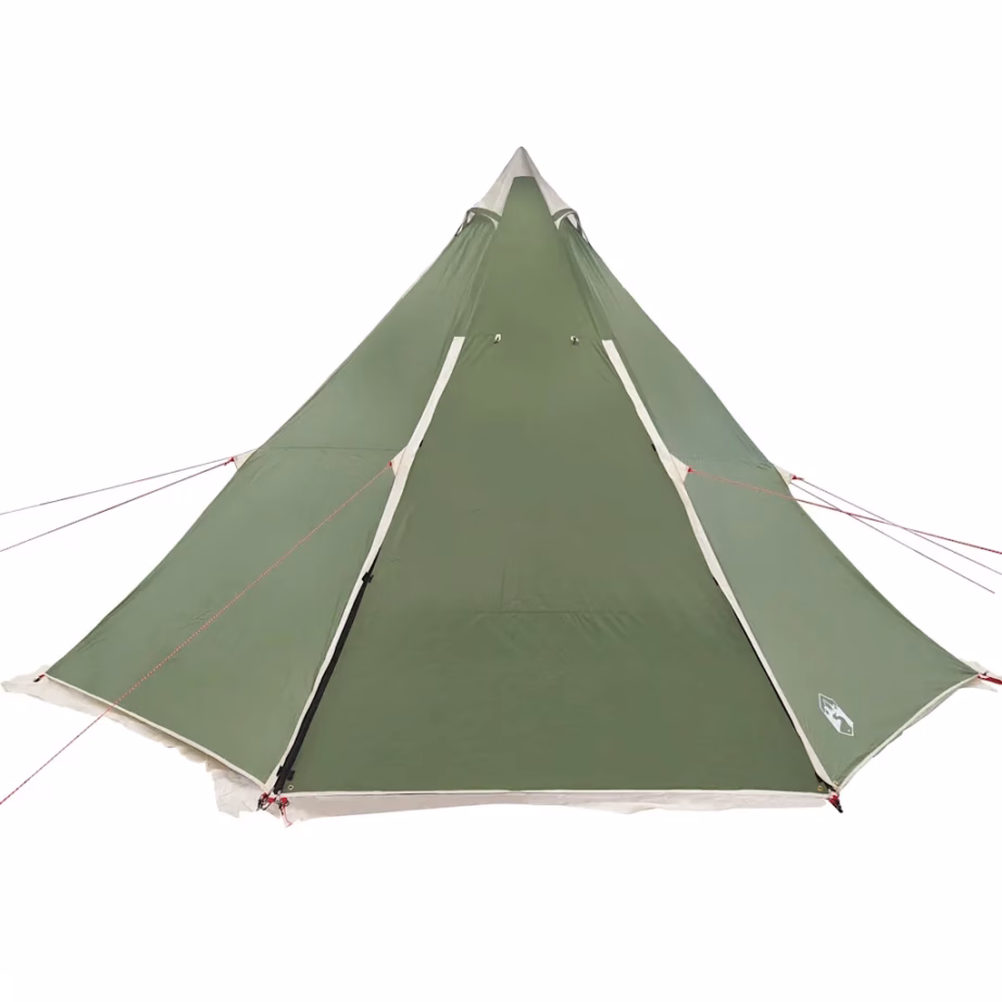 Roheline veekindel tipi peretelk 8 inimesele, PU-polüester, 486 x 486 x 280 cm - 7