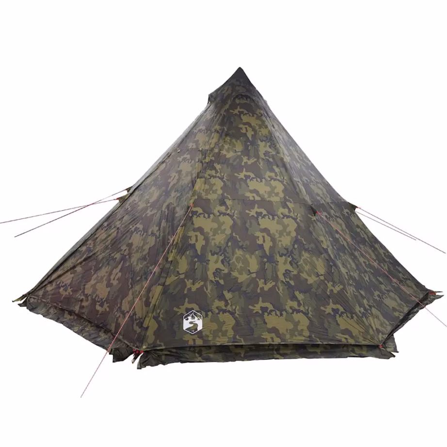 Veekindel tipi peretelk varikatusega, kamuflaaž, 8 inimesele, 486 x 486 x 280 cm - 9