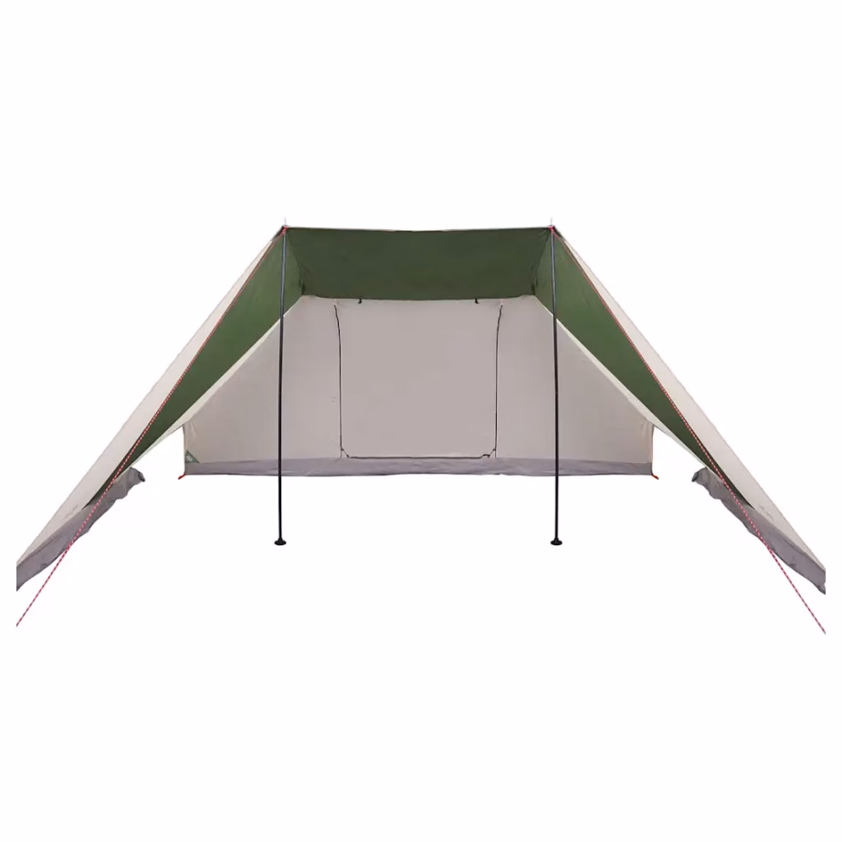 Tipi stiilis peretelk katusega, roheline taft, 12-le, 660 x 456 x 200 cm - 11