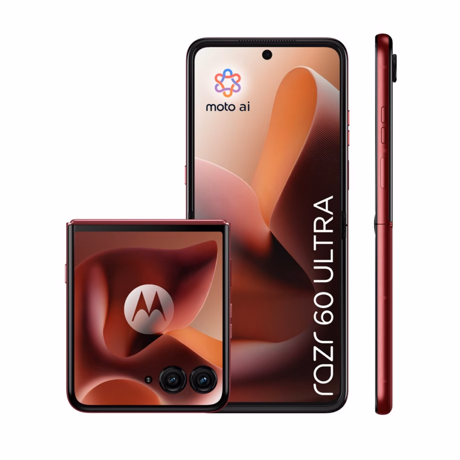 Nutitelefon Motorola razr 60 ultra, 6,96″, Dual SIM, 16 GB RAM, 512 GB, 5G, Bordeaux - 3