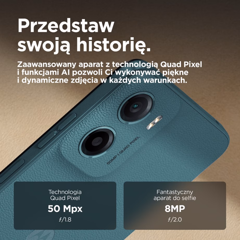 Nutitelefon Motorola moto g05, 6,67″ ekraan, 4 GB RAM, 256 GB, 5200 mAh, roheline - 14