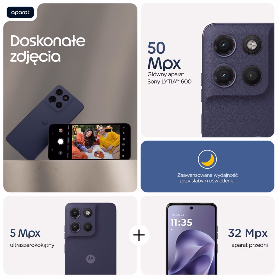 Nutitelefon Motorola moto g17 power, 6,72″, 8 GB RAM, 256 GB, 6000 mAh, lilla - 7