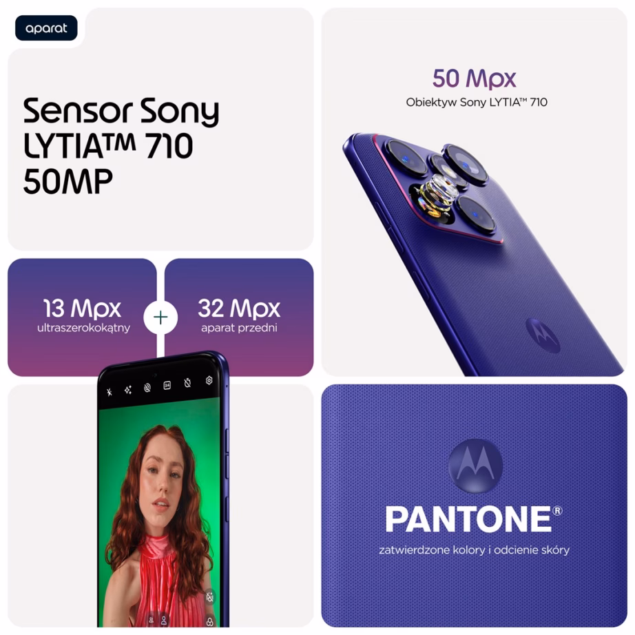 Nutitelefon Motorola edge 70 fusion, 6,78″, Dual SIM (NanoSIM + eSIM), 12 GB/256 GB, 7000 mAh - 6