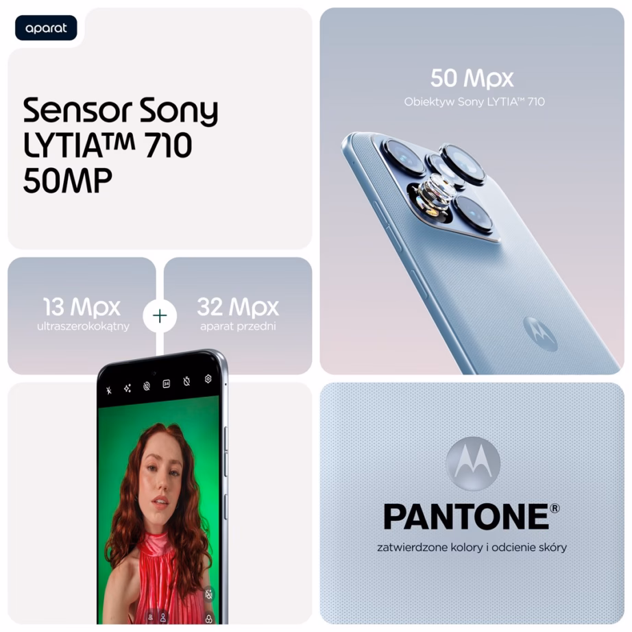 Nutitelefon Motorola edge 70 fusion, 6,78″ 5G, 12 GB/256 GB, Dual SIM - 6