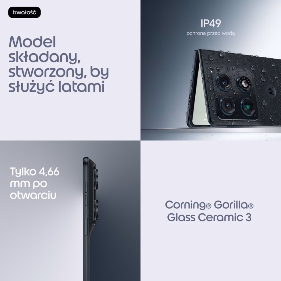 Volditav nutitelefon Motorola razr fold, 8,09″, Dual SIM, 16 GB RAM, 512 GB, 6000 mAh - 13