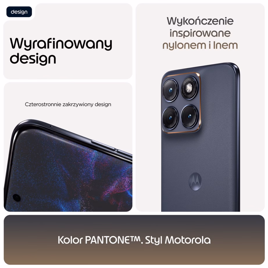 Nutitelefon Motorola Moto Edge 70 Fusion 5G 8/256 GB, Snapdragon 7s Gen 3, PANTONE Silhouette - 6