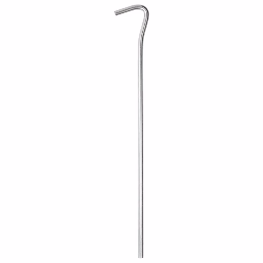 Tsingitud terasest telgivaiad konksuga, 23 cm, Ø 5 mm, 50 tk - 3
