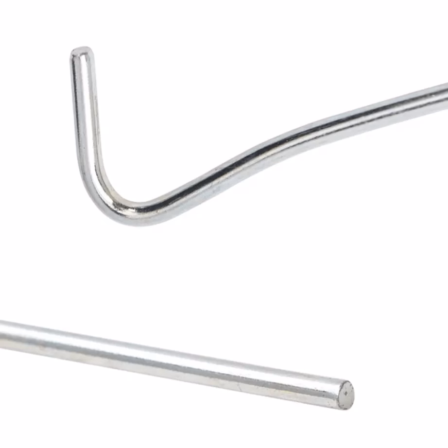 Tsingitud terasest telgivaiad konksuga, 23 cm, 3 mm, 50 tk - 4