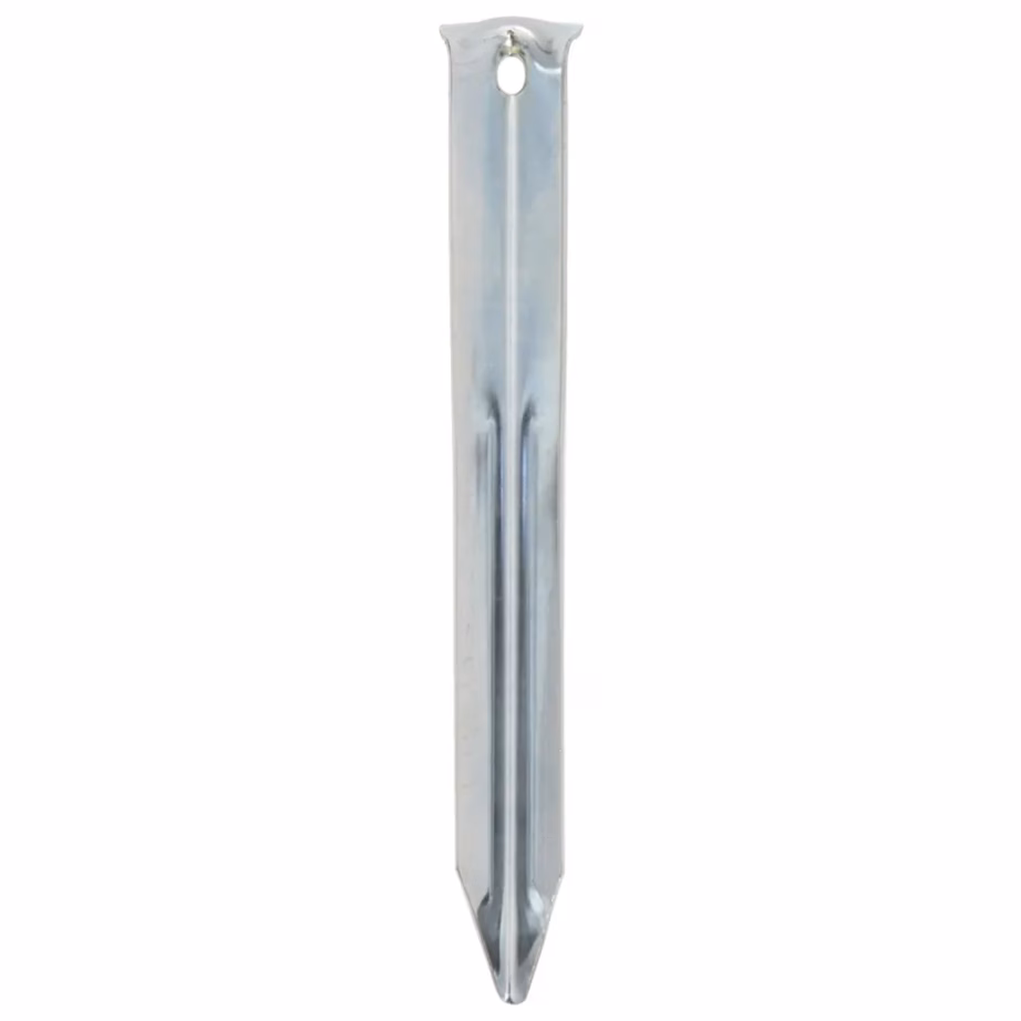 Telgivaiad tsingitud terasest, 24 tk, 17 cm, Ø20 mm, hõbedane - 4