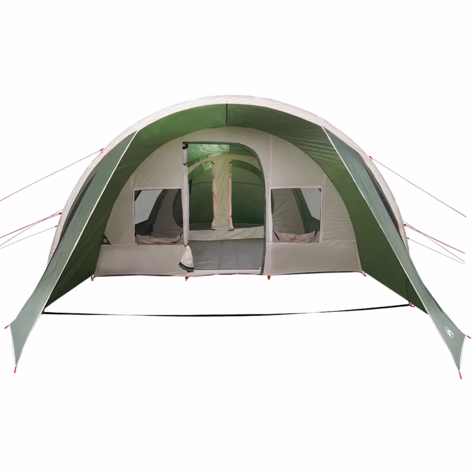 Vettpidav tunnelitelk 5 inimesele verandaga, roheline / valge, 805 x 405 x 211 cm - 5