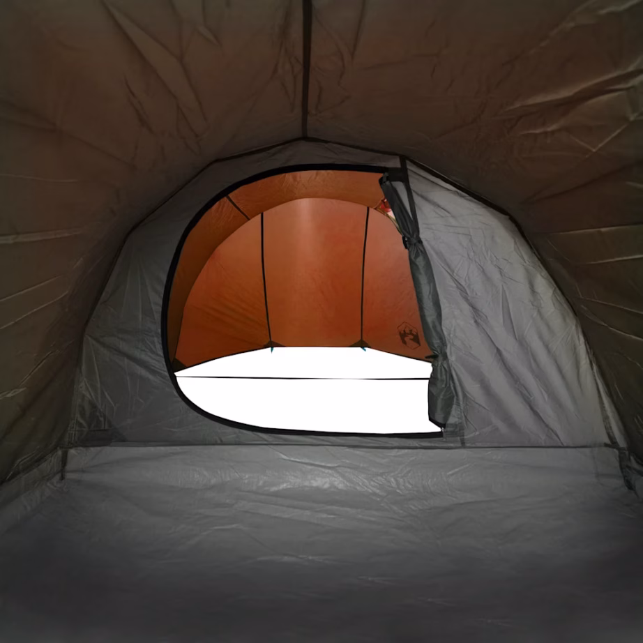 Veekindel tunnelmatkatelk 4 inimesele, oranž, 405 x 170 x 106 cm - 10