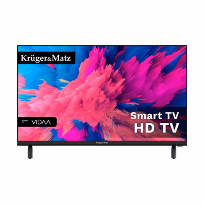 Nutiteler Kruger & Matz KM0224-V3 24" HD, Wi‑Fi, VESA 100 × 100, must