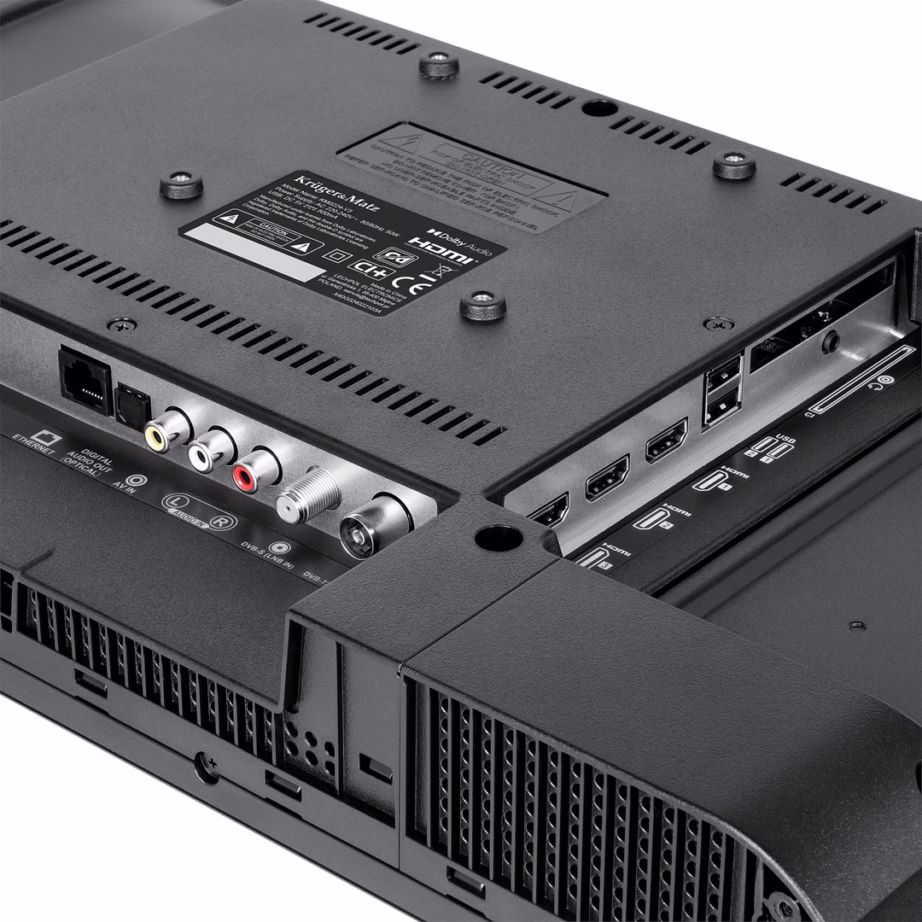 Nutiteler Kruger & Matz KM0224-V3 24″ HD, Wi‑Fi, VESA 100 × 100, must - 7