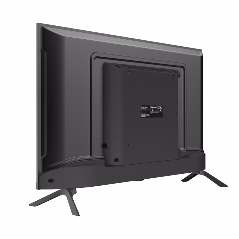 Nutiteler Kruger & Matz KM0232-V3, 32″ (81,3 cm) HD, Wi‑Fi, must - 3