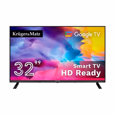 HD Smart TV Kruger & Matz KM0232-G, 32" (81,3 cm), Wi‑Fi, VESA 200 × 100