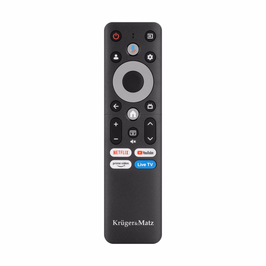 Nutiteler Kruger & Matz KM0250UHD-G, 50″ (126 cm) UHD, Wi‑Fi, must - 6