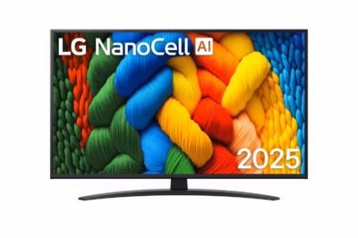 4K Ultra HD nutiteler LG NanoCell AI 43NANO81A6A, 43", Wi‑Fi, must