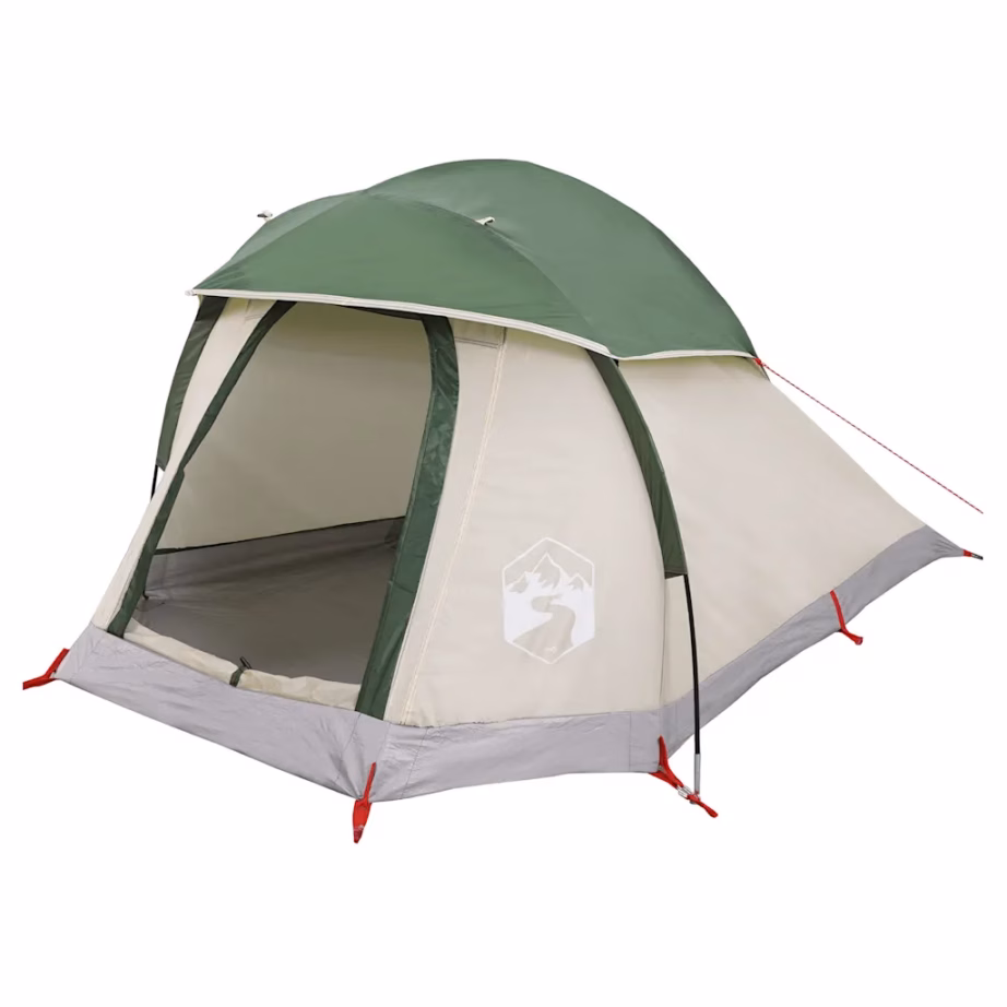 Veekindel 1-kohaline kuppelmatkatelk, roheline, 130 x 250 x 97 cm - 4