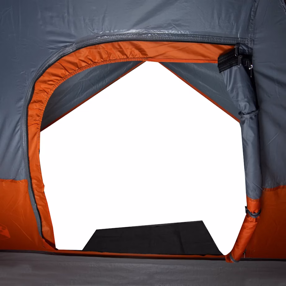 Veekindel 2 inimese kuppeltelk, oranž matkatelk, 215 x 150 x 127 cm - 11