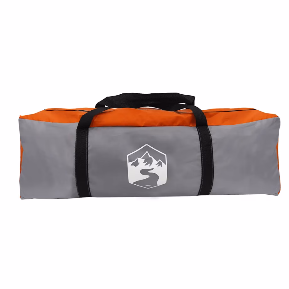 Veekindel autotelk 2 inimesele, hall/oranž, 470 x 332 x 216 cm - 11
